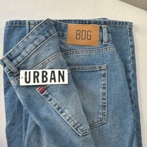 BDG Womens Denim Jeans in Classic Blue